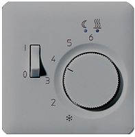 Лицевая панель Jung CD500 для терморегулятора серый картинка